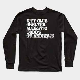 Detroit Clubs Long Sleeve T-Shirt